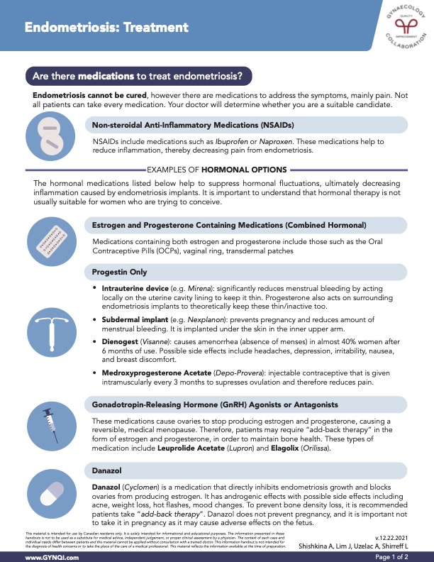 Endometriosis Treatment