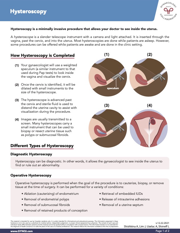 Hysteroscopy