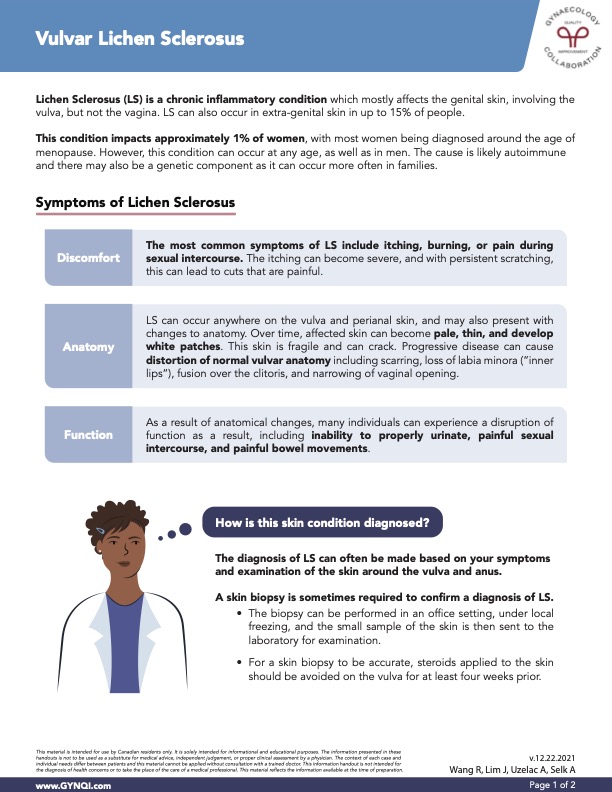 Vulvar Lichen Sclerosus