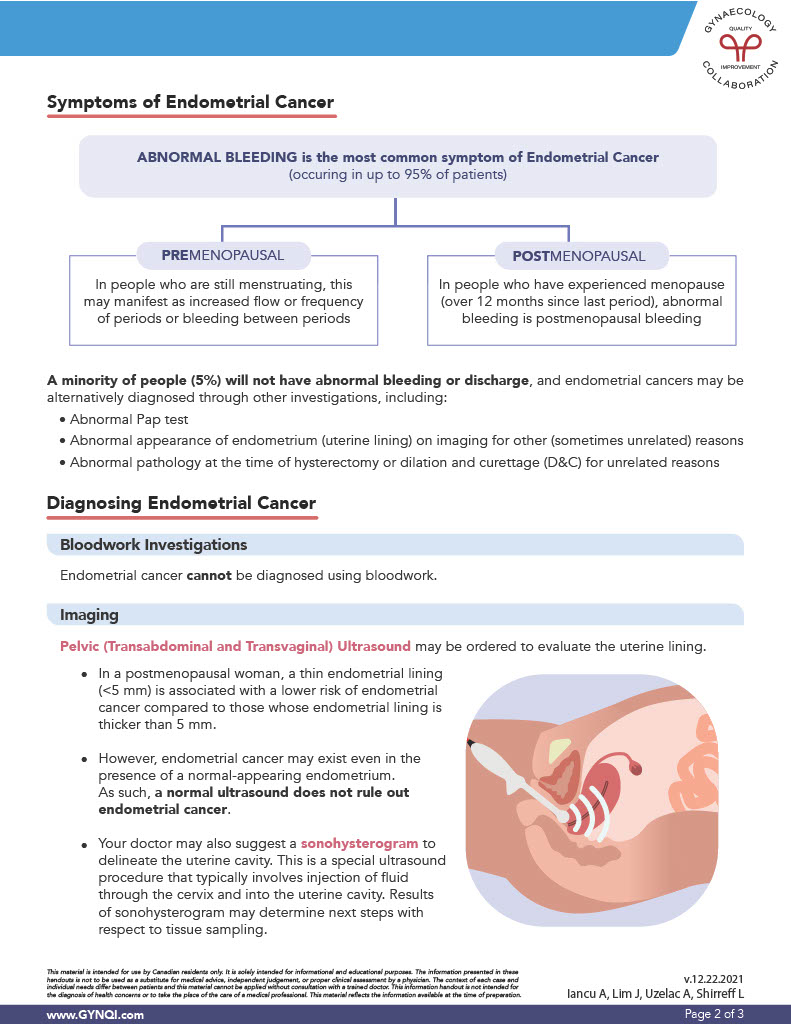 Endometrial Cancer