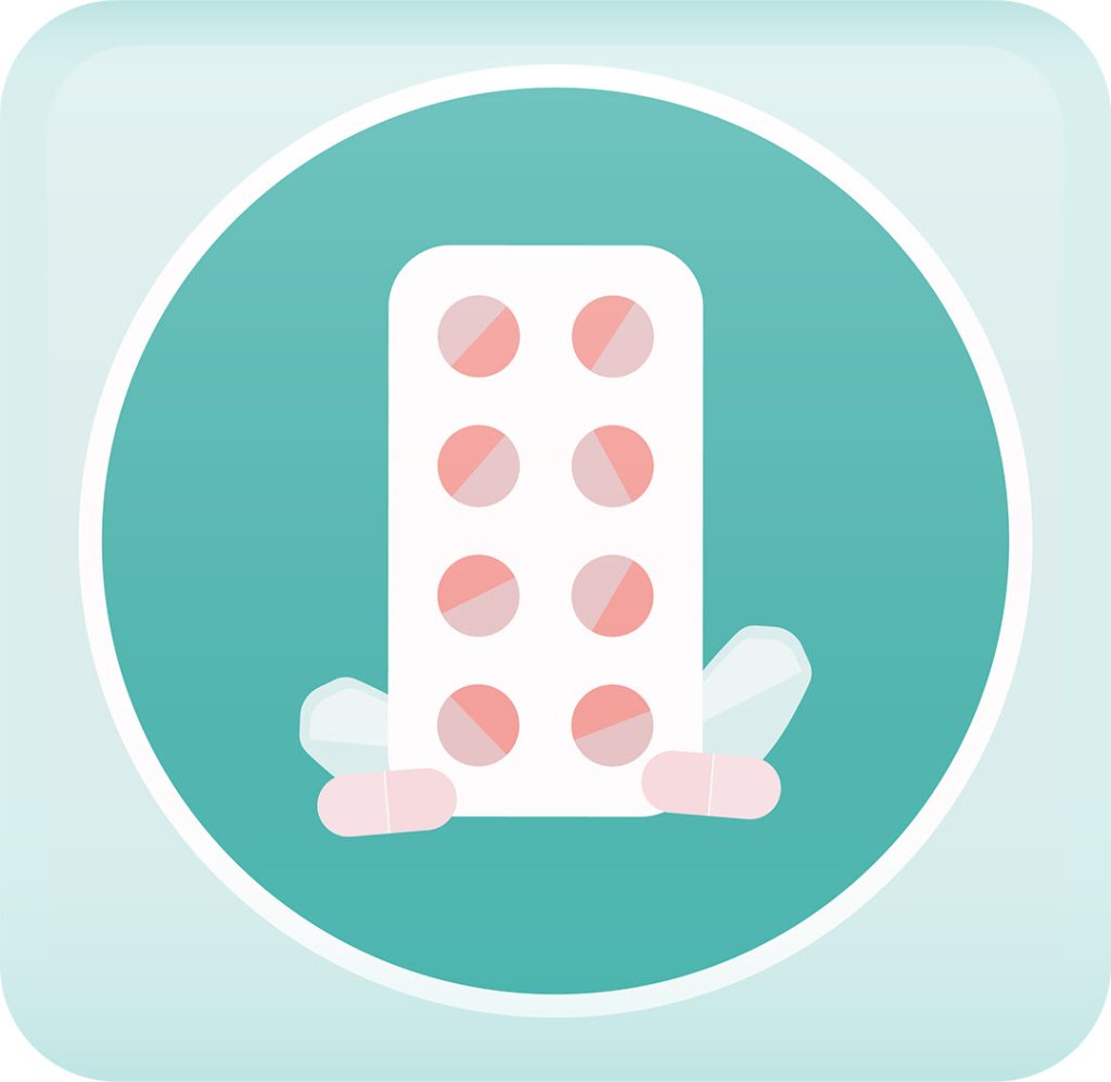 berth control pills illustration